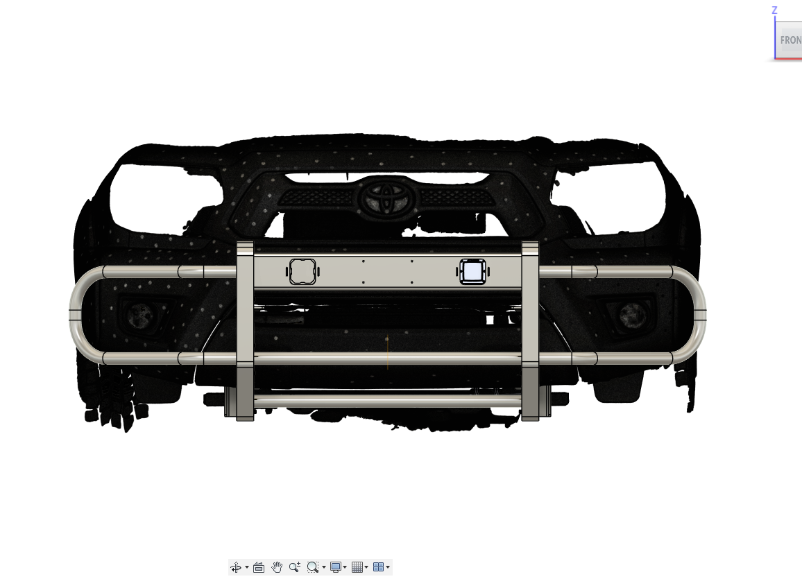 2005-2015 Toyota Tacoma Brush Guard