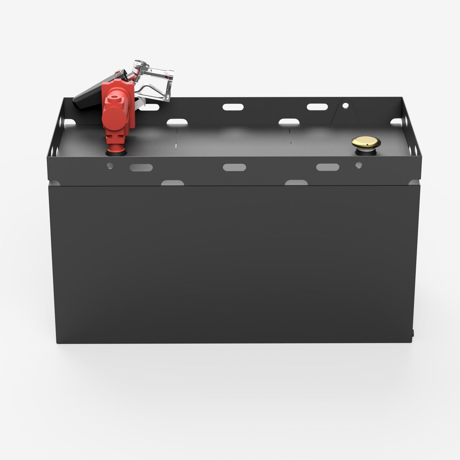 Rear of the 100 gallon fuel transfer tank