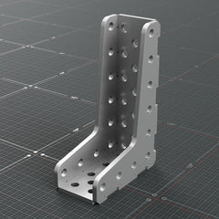 Front top isometric view of the 12 x 8 inch fabrication square