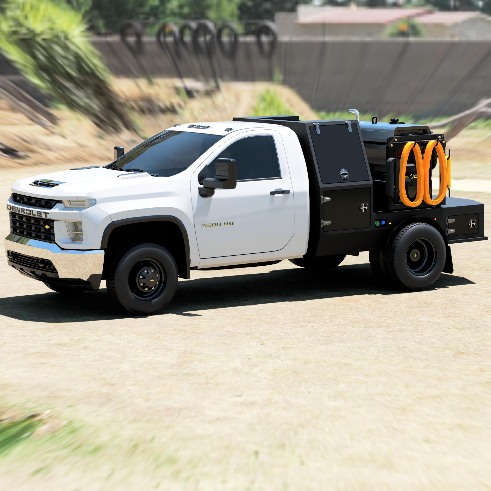 2020-2024 Chevy/GMC DRW LB Front Box Welding Bed / Flatbed