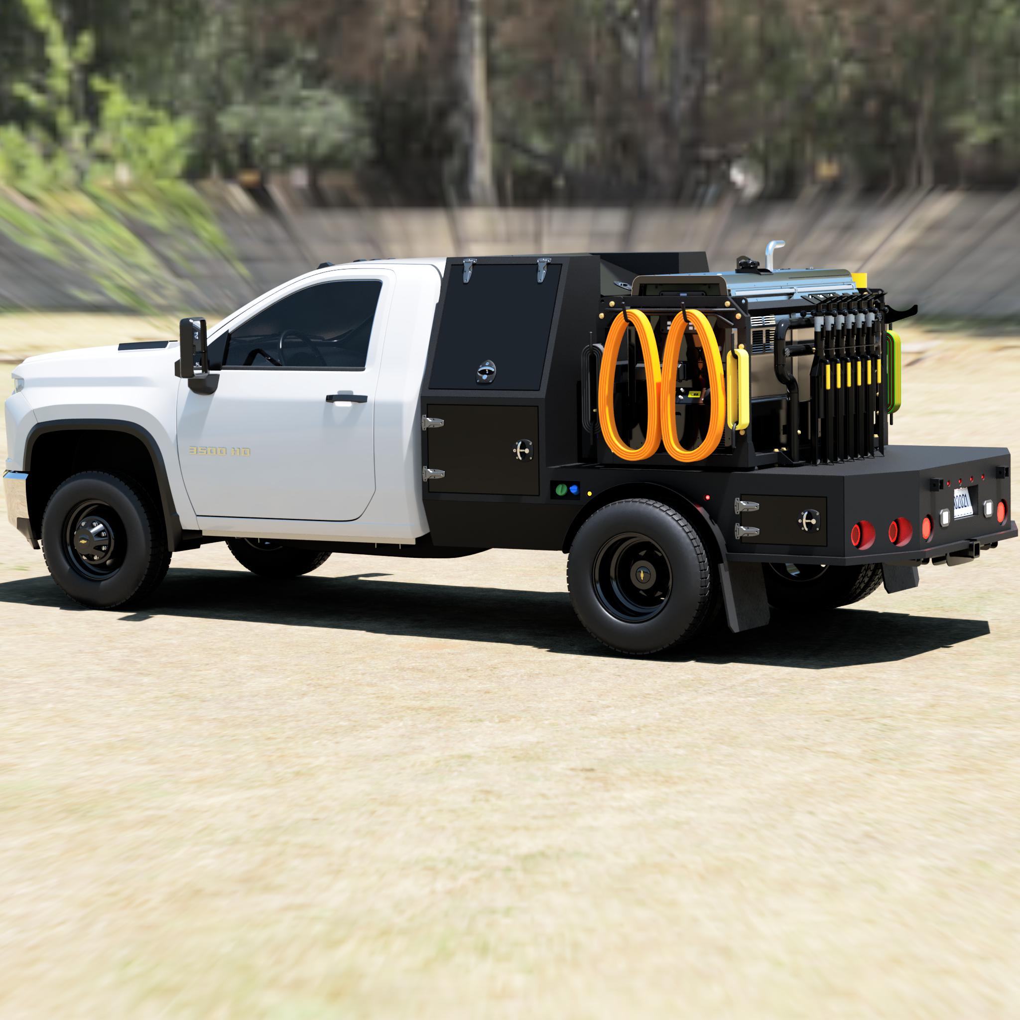 2020-2024 Chevy/GMC DRW LB Front Box Welding Bed / Flatbed