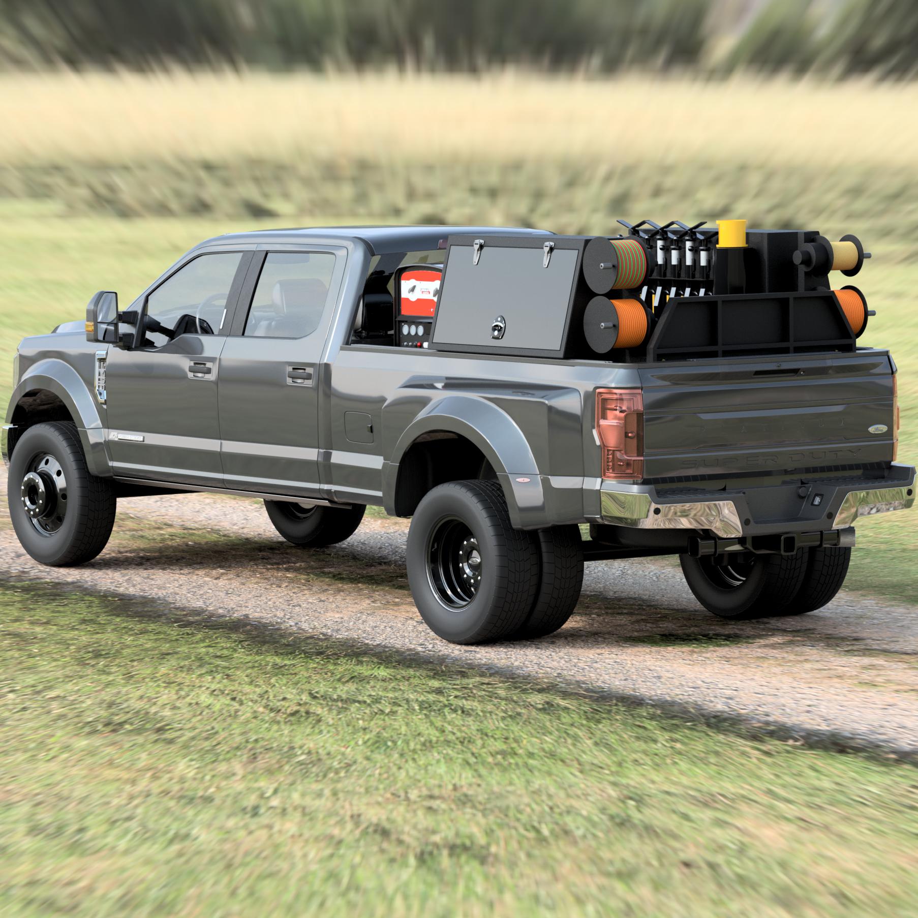 Universal Long Bed Welding Skid