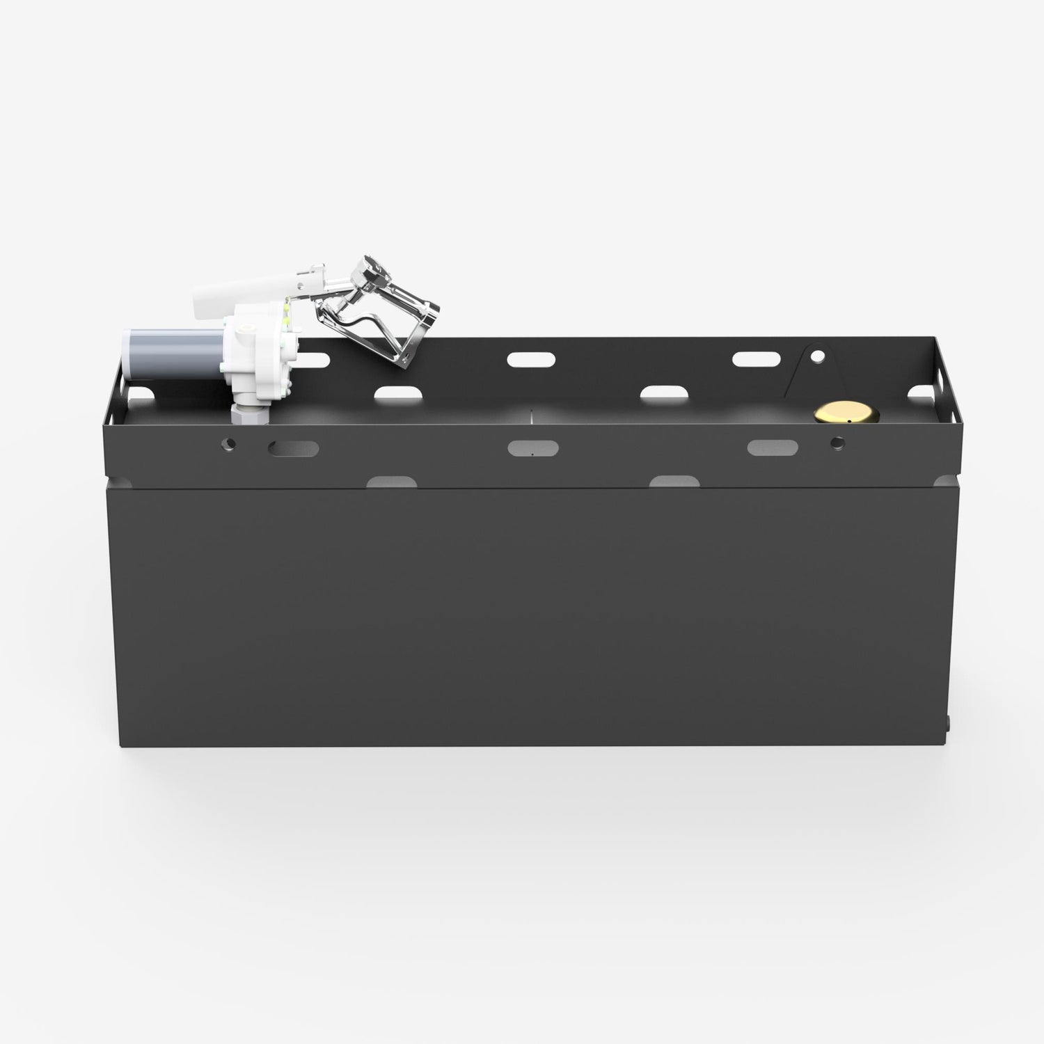 Rear of the 50 gallon fuel transfer tank