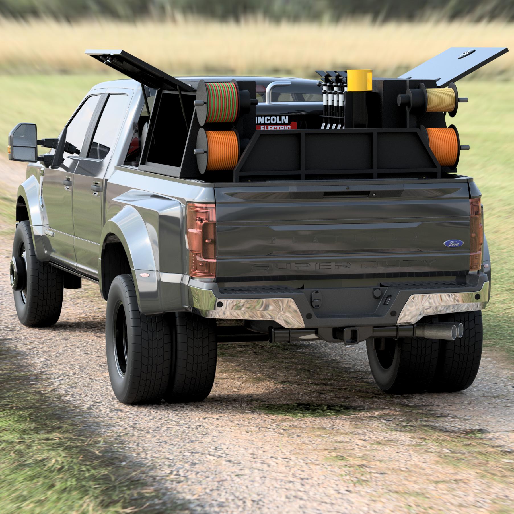 Universal Long Bed Welding Skid