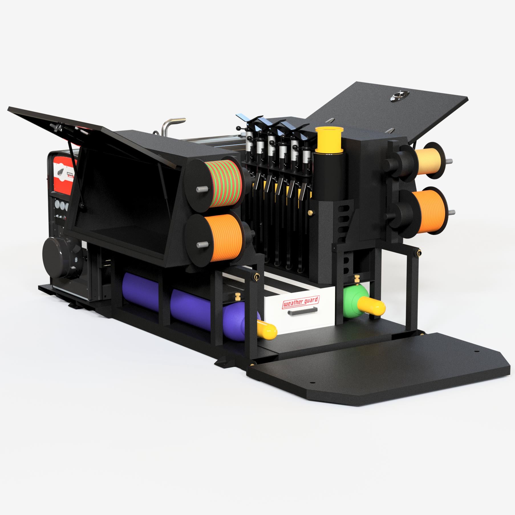 Universal Long Bed Welding Skid