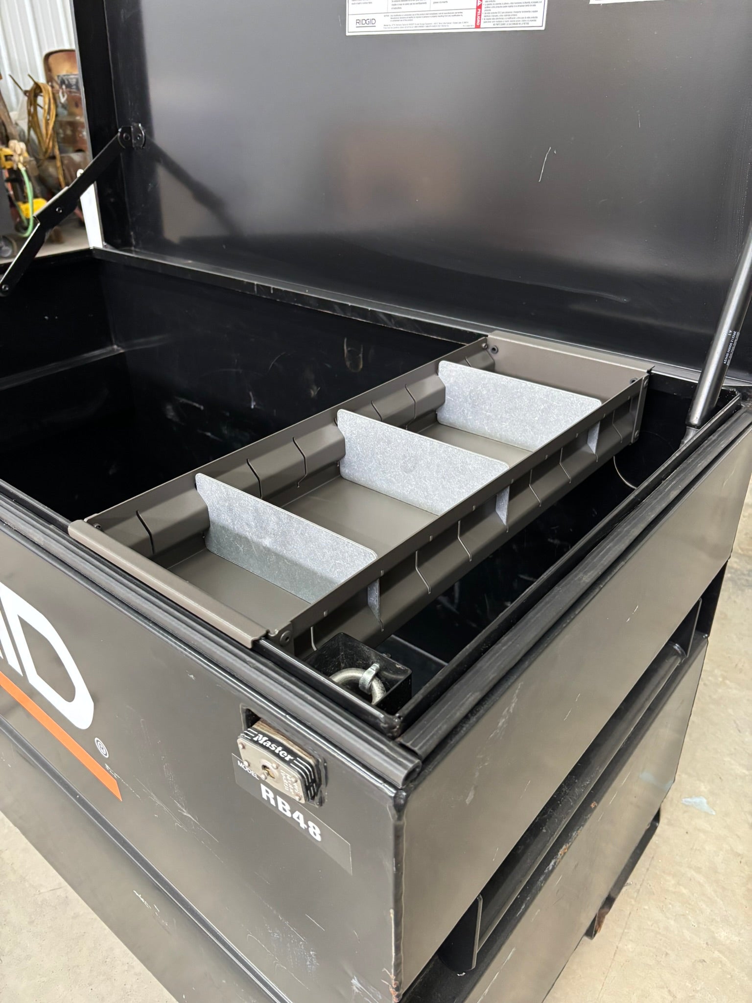 Jobsite Box Tool Tray