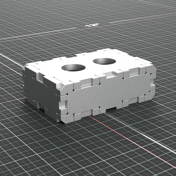 123 Fabrication Block, fixturing block

