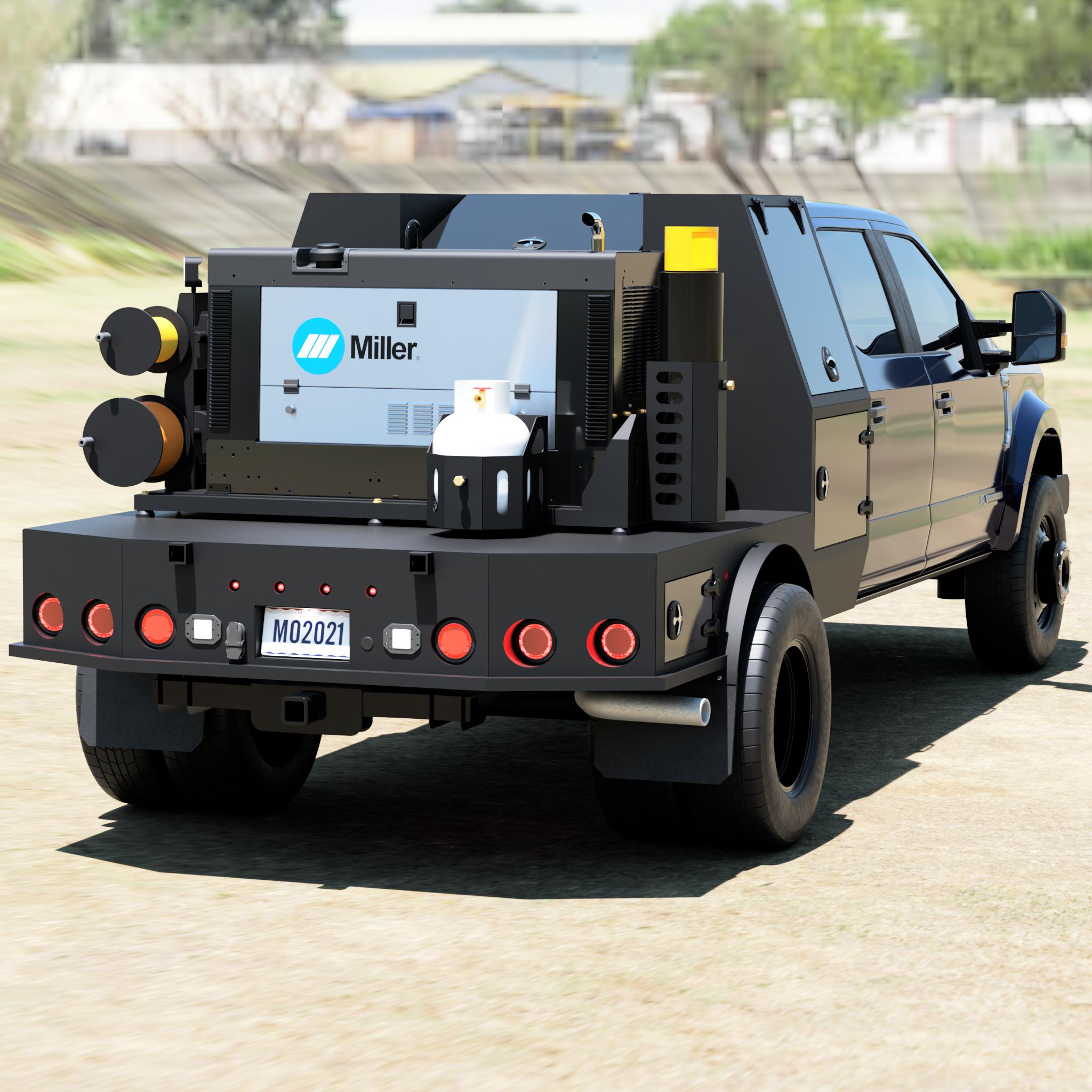 Ford Welding deck with sloop