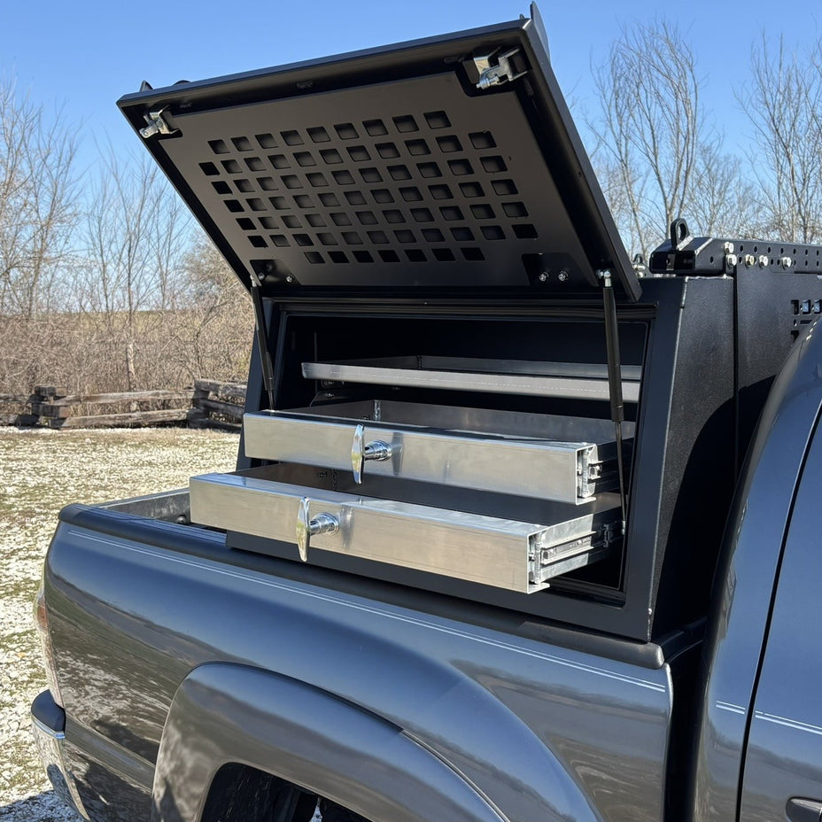 Toyota Tacoma Overland Toolbox, Tacoma Toolbox.  Truck Toolbox.