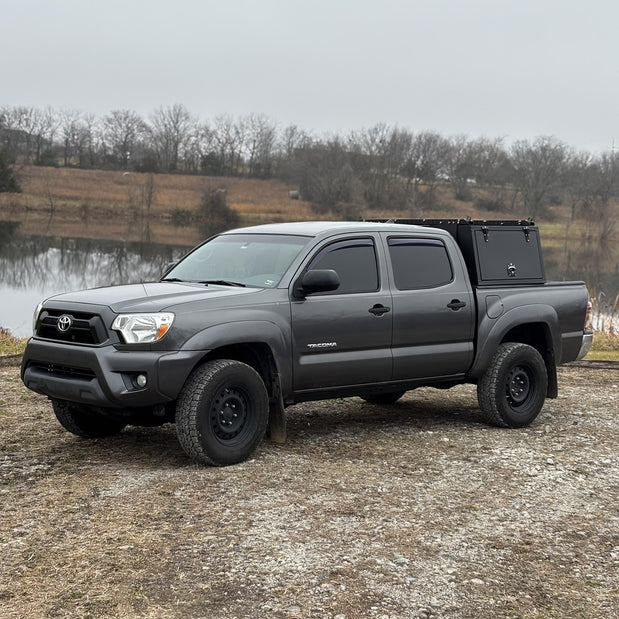 Toyota Tacoma with Molle Overland Toolboxes