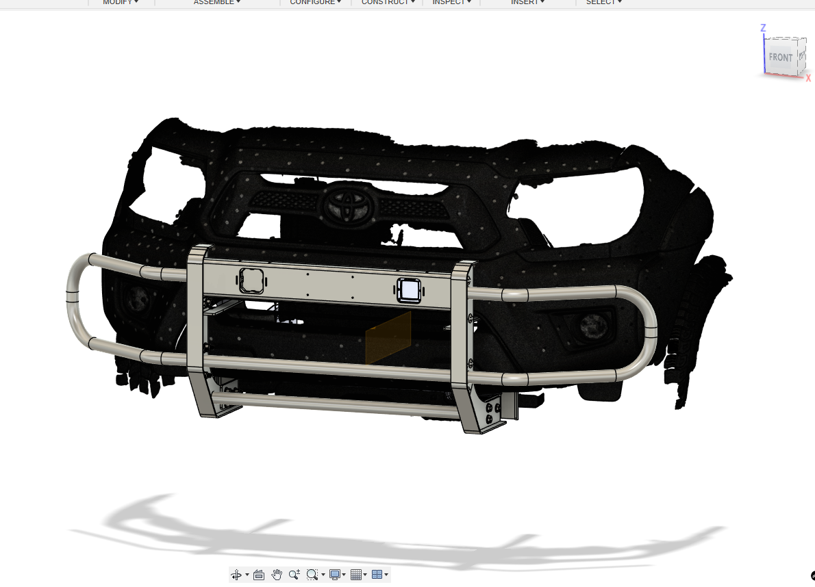 2005-2015 Toyota Tacoma Brush Guard